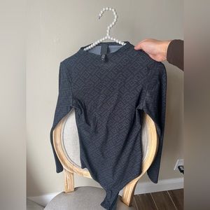 Fendi x SKIMS Thong Bodysuit